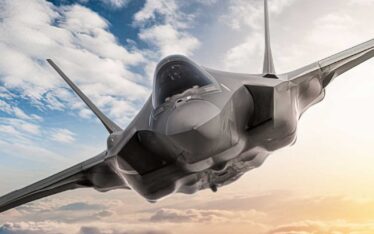 F-35 in flight