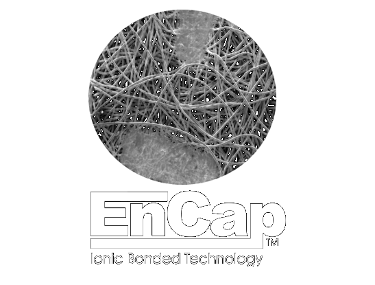 EnCap™ micrograph: silver encapsulating every fiber